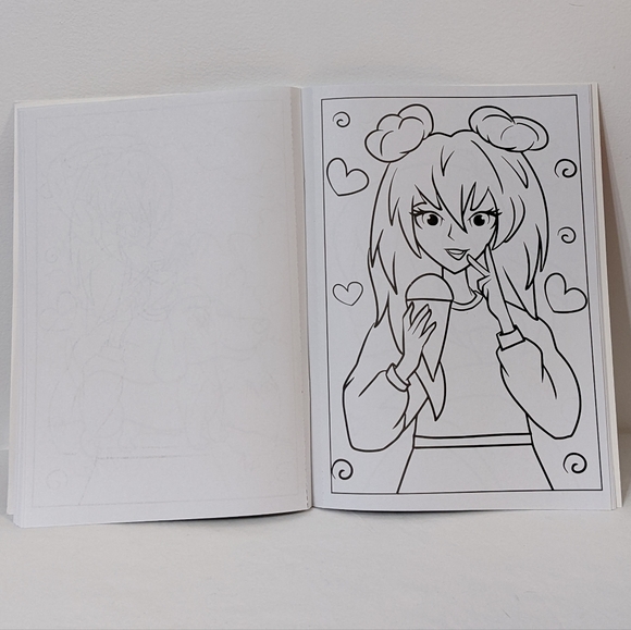 NEW Anime Coloring Book - Picture 5 of 8